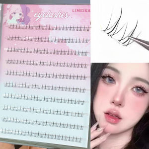 Mi Giả Tự Nhiên Mô Phỏng Ngọn Lửa Nhỏ Không Keo 240 Cụm Thân Trong Suốt Phân Đoạn Siêu Mềm Tóc Tổng Hợp