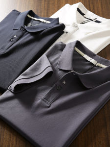 Áo Thun Nam Cổ Polo Tay Ngắn Mùa Hè Thiết Kế Đơn Giản Cơ Bản Thoáng Khí Thời Trang Chất Liệu Cotton Pha Trộn Thường Ngày