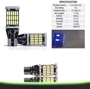 Sen Dajjal Lampu Sen 45 LED Paling Terang Canbus T10 T15 Terang Stabil Universal Motor Mobil