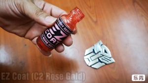 EZ Rose Gold Coat DIY COLOR Car Rim Chrome Part