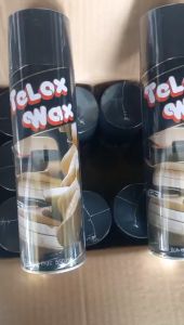 Chai Xịt Bóng Da Nội Thất Ô Tô Telox Wax/Dưỡng Nhựa Nhám Xe Máy Chống UV 550ml