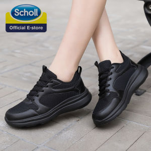 Scholl ngoài trời Giày thể thao đôi phụ nữ và nam giới cỡ lỡn 35-45 Sneakers cho thời trang nữ màu đen và trắng Giày nữ Sneakers phong cách Hàn Quốc ren lưới-Up Giày thể thao nhẹ bán