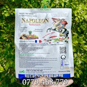 BIOROSAMIL NAPOLEON 72WP Gói 100G Đặc Trị Nấm Bệnh Thán Thư Sương Mai Hoạt Chất Metalaxyl + Mancozeb