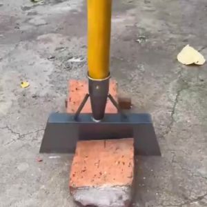 [21CM/27CM/32CM]Sekop Pembersih Taman Sekop Datar Tajam Alat Sekop Pertanian Tanah Penyiangan Multifungsi Baja Mangan