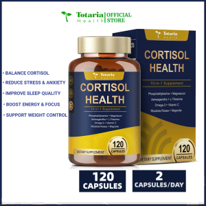 Thực phẩm bổ sung Cortisol cho phụ nữ - Húng quế | Ashwagandha | Rhodiola | L-Theanine - Cân bằng nội tiết tố thực vật - Hỗ trợ tâm trạng sự tập trung và giấc ngủ - Thuần chay không biến đổi gen