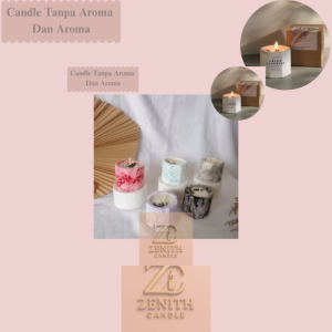 ZC - Lilin Aromaterapi Wangi | Candle Concrete Marble Lucu | Natural Scent | Dekor Estetik 40gr