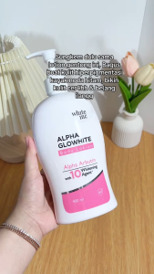 WHITE INC Alpha Glow White Body Lotion Hydrating Whitening & Moisturizing | Body Cream Body Lotion Menghidrasi Kulit