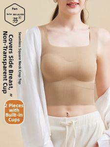 BEILAIFEN | Seamless Strapless Bra Camisole Padded