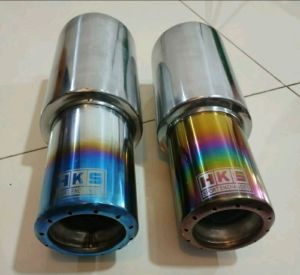 KNALPOT MOBIL HKS GRONEL CHROME SUARA NGBASS AVANZA XENIA LUXIO GRANMAX PICKUP JAZZ DLL