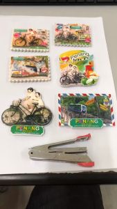 PENANG SOUVENIR 3D RESIN FRIDGE MAGNET 槟城旅遊記念品 树脂3D冰箱貼 PENANG PETI SEJUK HADIAH CENDERAHATI