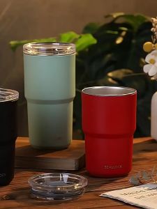 GELAS MUG SEAL LOCK 560 ML STAINLESS STEEL 304 CANGKIR KOPI / COFFEE TUMBLER / MUG TAHAN PANAS & DINGIN COCOK BUAT KANTORAN ANTI TUMPAH