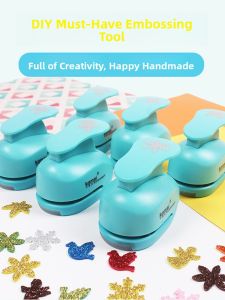 Effortless Large Circle Punch Creative Childrens DIY Stamping Tool