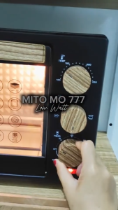 MITO Hit Electric Oven Listrik MO 777 MO-777 Gratis Buku Resep + Capit Kue 3in1 MITO