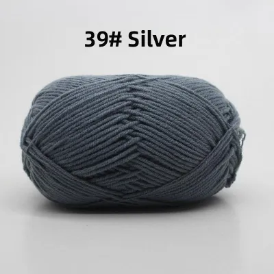 BOJIA | Baby Crochet Yarn 4-strand Combed Milk Cotton