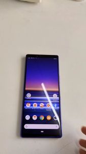 Sony Xperia 1ญี่ปุ่น LTE โทรศัพท์64GB รอมโอแอลสมาร์ทลายนิ้วมือ12MP NFC บัตรเดียว