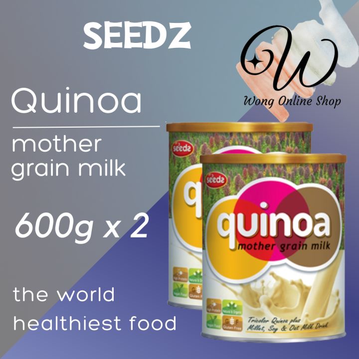 【SEEDZ】Quinoa Mother Grain Milk 600g 小小米植物奶 Lazada