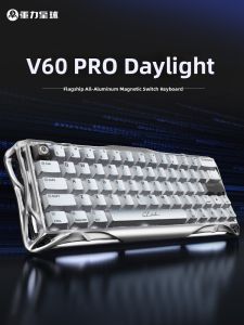 Gravastar | Magnetic Mechanical Gaming Keyboard with Full Aluminum UFO Switches