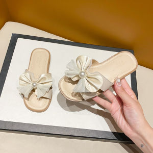Genuine Leather Princess Style Summer Outdoor Sandals for Girls Home Slippers Beach Shoes Toddler Kids Comfortable Flat Heels