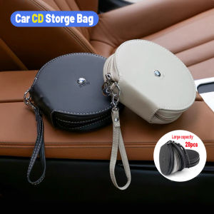 เคสดิสก์กระเป๋าเก็บของคุณภาพสูงซีดีรถมีซิปกระเป๋ารถบ้าน CD DVD VCD กล่องใส่แผ่นดิสก์กระเป๋าเก็บของสำหรับดิสก์เกม PS4กระเป๋าเก็บของ (20-30ชิ้น) สำหรับ Mercedes-Benz E-Class C-Class G-Class S-Class SL-รุ่น SLK-Class ML-200 B-Class GL-230 A-Class C