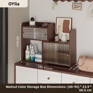 OYIla | Multi-layered Dust-proof Makeup Organizer Storage Rack