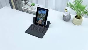 Magnetic Slim Case Keyboard for iPad Mini 7 A17 Pro Mini7 A2993 Mini 6 6th Generation Mini6 A2568 Backlit Horizontal Vertical