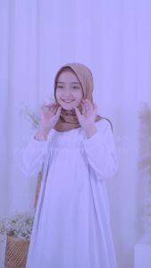 𝐕𝐈𝐐𝐀𝐒𝐓 - Hijab Anak Pashmina Inner Ninja 3 in 1 Jersey Size 6 - 11 Tahun | Pashmina Anak Oval Kerudung Anak Perempuan Jilbab Instan Anak Tanggung