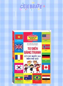 Từ điển bằng tranh - Cờ các quốc gia trên thế giới (bìa cứng)