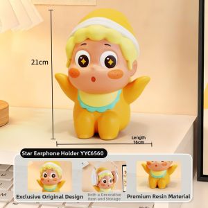 RUIDEDAN | Creative Headphone Stand for Gaming Room Mario Stars Design