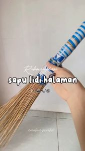 Sapu Lidi Halaman Gagang Panjang / Sapu lidi Taman