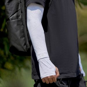 MiiOW | แขนกันแดดผ้าไหมน้ำแข็งสำหรับผู้ชาย MiiOW ฤดูร้อนปี 2024 แขนกันแดดกันแสง UV สำหรับการเดินทางกลางแจ้งและตกปลา