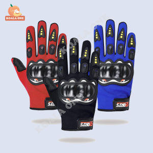 ถุงมือไบเกอร์ ถุงมือขับมอเตอร์ไซค์ ถุงมือทัชสกรีน ถุงมือครึ่งนิ้ว ระบายอากาศได้ดี ถุงมือมอไซ มีกันลื่น ถุงมือ ขับ มอไซ ถุงมือขับมอไซ