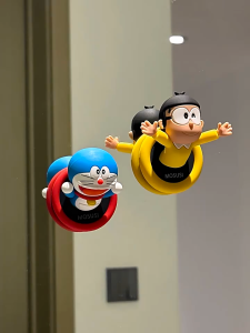 Miếng dán hoạt hình Doraemon 3D – Trang trí nhà cửa xe cộ phòng tắm mới nhất 2025