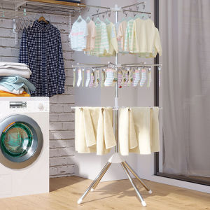 Folding Multi-use Baby Clothes Drying Rack