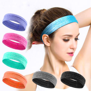 Băng đô thể thao nữ tập Gym Yoga  Aerobic vải co giãn thoải mái thấm chặn mồ hôi Chính Hãng Aolikes Y01