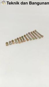 Baut Ukuran Milli M06 X 25mm 20pcs/Pack