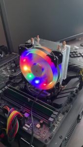 X99 CPU Air Cooler 3PIN/4PIN PWM PC Processor Ventilador For Intel LGA 1151 1155 1200 X79 1700 2011 AM5 AM3 AM4 RGB Cooling fan