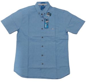 kemeja pria lengan pendek/kemeja polos lengan pendek terbaik pria