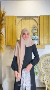 ALYAHIJAB - Mecca Instan - Pasmina Dewasa Polos