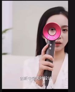 HAIR DRYER 1 NOZZLE Pengering Rambut Super Sonic Light Weight Negative Ion Hair Dryer