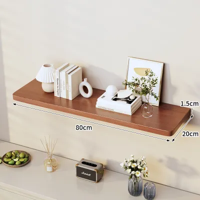 Hidden Wall Shelf Floating Bookshelf 1-piece Design