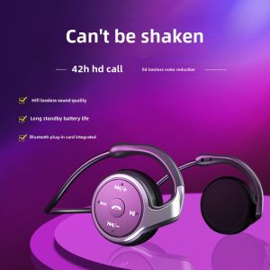 698 Sports Bluetooth Headset Wireless Binaural Ear Hook Headset Non-in-Ear Card MP3 Radio Running