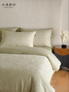 shui yang | Bộ Đồ Chăn Ga Gối Bông Cotton Sợi Dài 100% Tinh Khiết