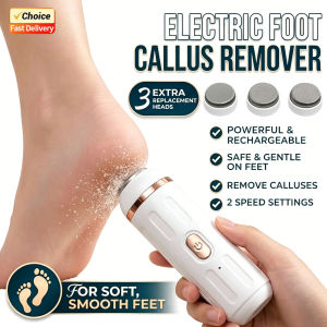 Electric Callus Remover Foot File Dry Skin Remover Dead Skin Eliminator Pedicure Exfoliator Tool for Home Foot Care 2026 New