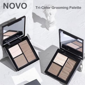 Highlight Repair Matte Fine Glitter Comprehensive 3-color palette Silhouette Nose Shadow Makeup Palettes Face Brightening