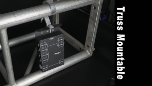 DMX Splitter 4 Output with PowerCON Signal Distributor for Stage Lighting