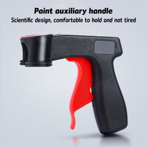 E.B.【Ready in Stock】 Universal Reusable Plastic Portable Spray Paint Handle for Car/Wheel/Wall DIY Painting Assistance