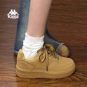 Kappa | 2026 Autumn New Retro Platform Womens White Sneakers