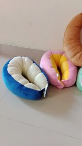 Bantal Leher Halus Lembut Terbaru Lucu Bantal Sandaran Mewah Tidur Busa Travel Portabel Mobil Pesawat Bus Kereta Kantor Cute Neck Pillow