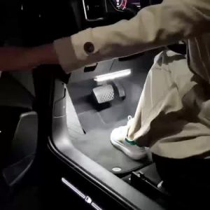 SEAMETAL Car Sensor Light for Floor Trunk Hood USB Rechargeable Automatic Induction Light Bar Magnetic Maual/Sensing Mode Lamp