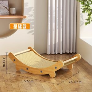 Durable Non-Shedding Rainbow Cat Scratching Board Integrated Bedding for Cats Home Decor Pet Supplies